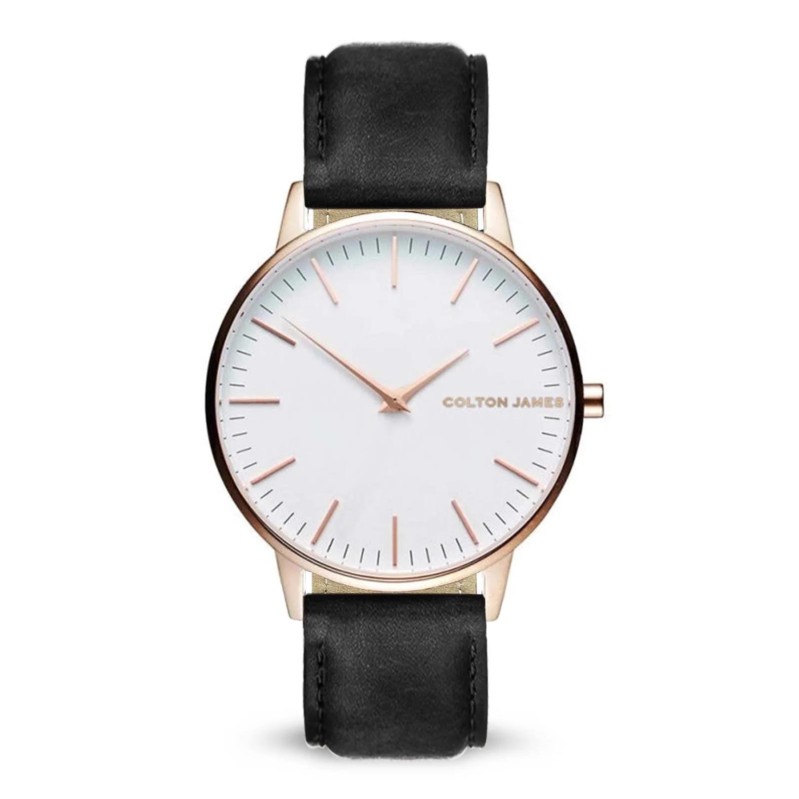 40mm Paragon Mens Classic Watch - Rose / White