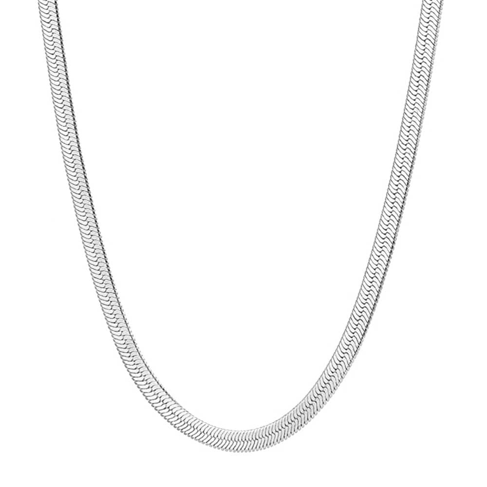 Womens 3mm Snake / Flat Franco Chain