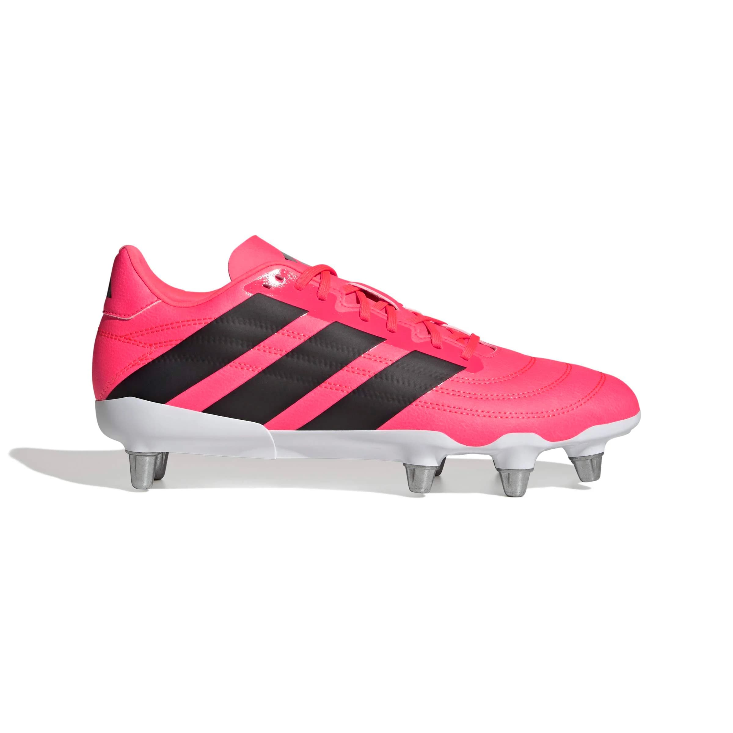 Adidas Kakari Soft Ground Rugby Boots Solar Turbo / Core Black