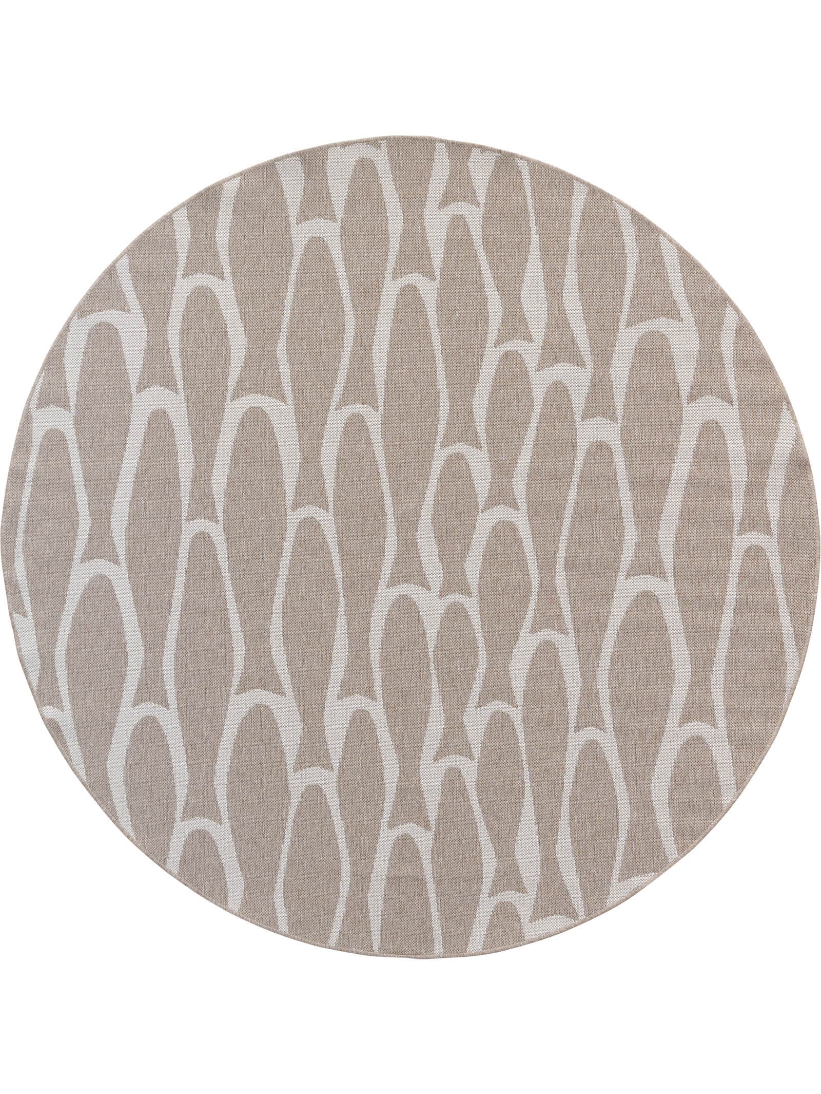 Finley Round Rug in Suntan