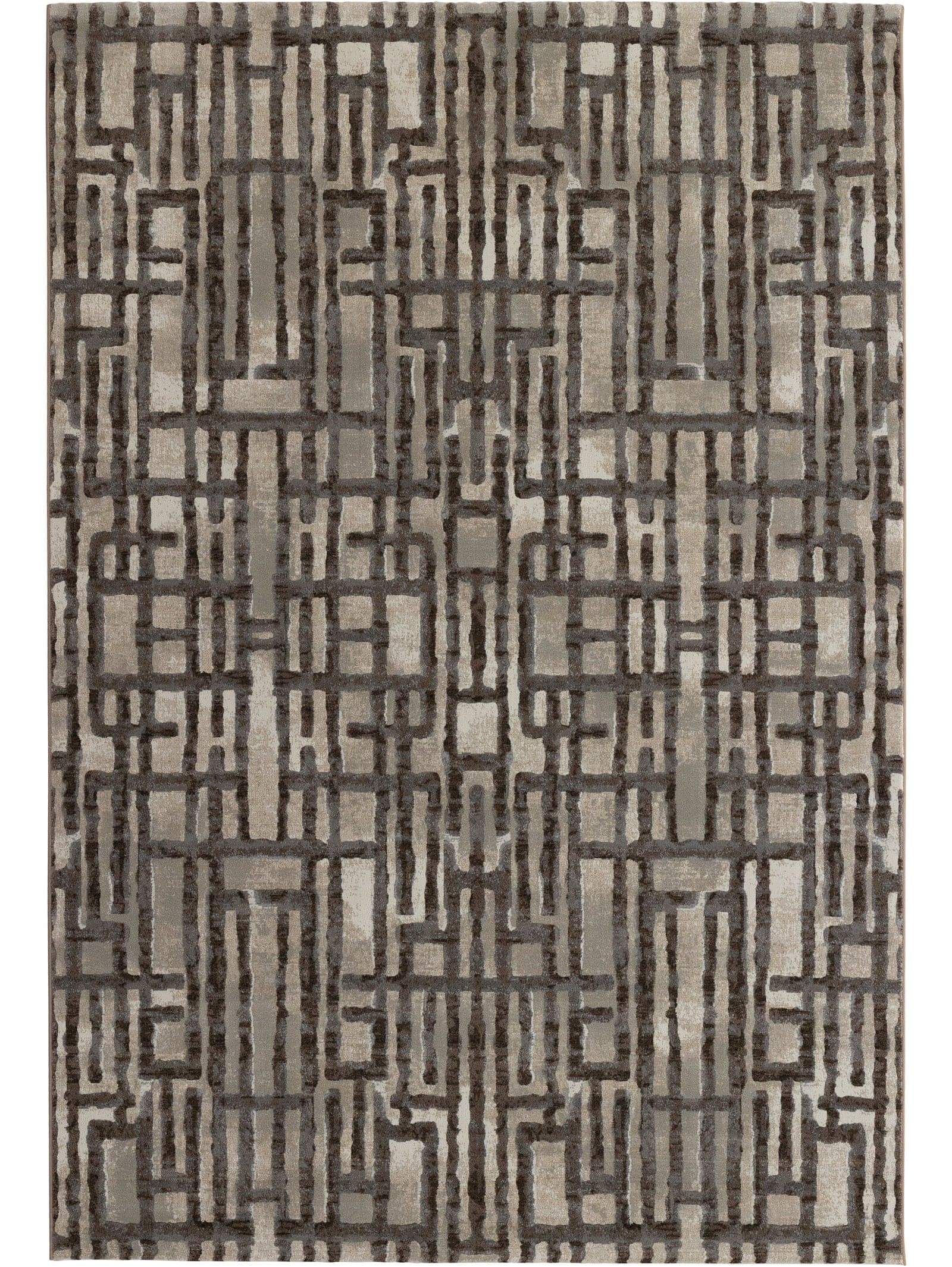 Interlock Rug in Warm Embrace