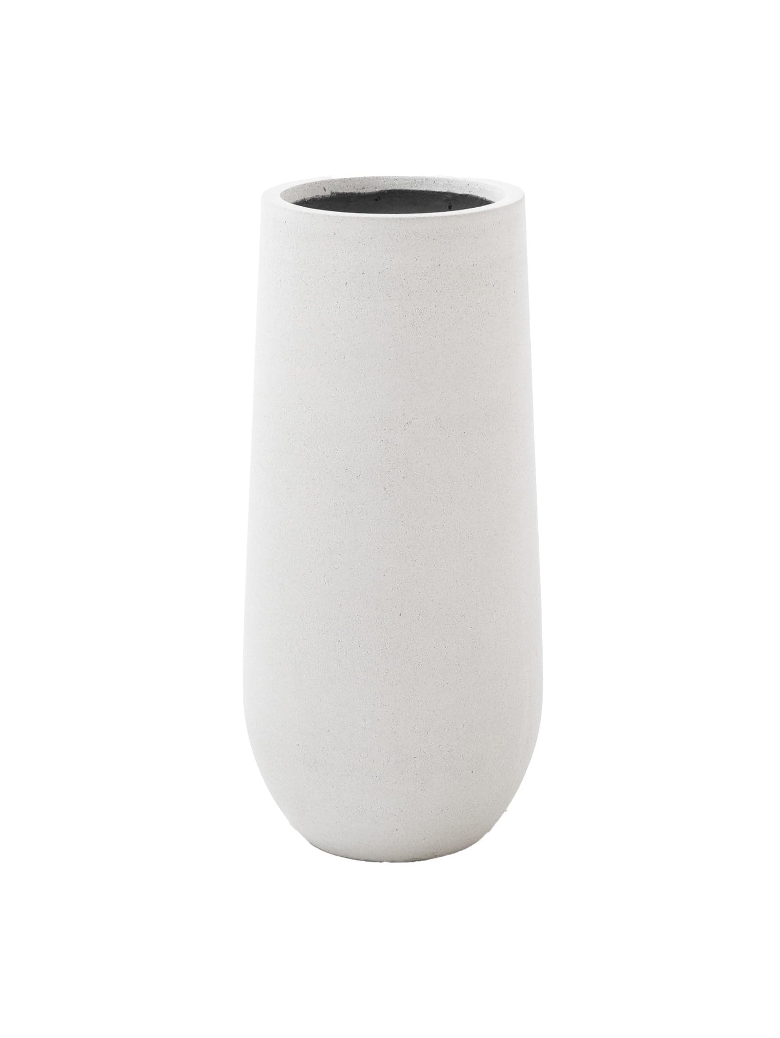Flute Planter in Salt