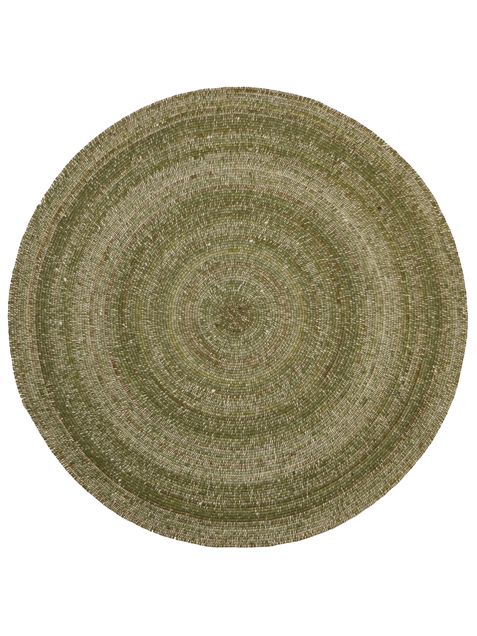 Inca Round Rug in Fields