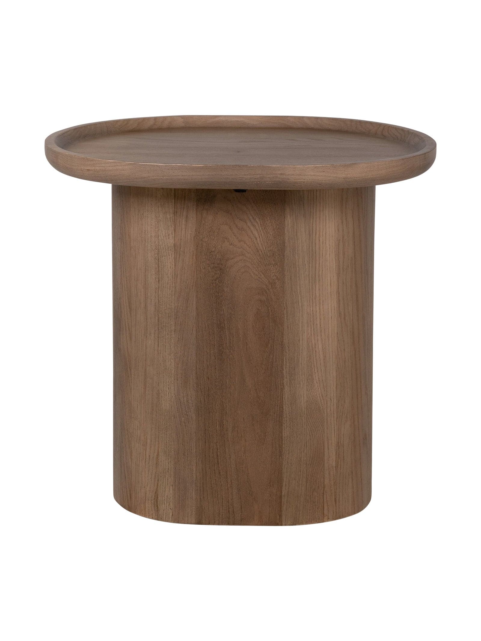 Maurula Oak Side Table in Cumin