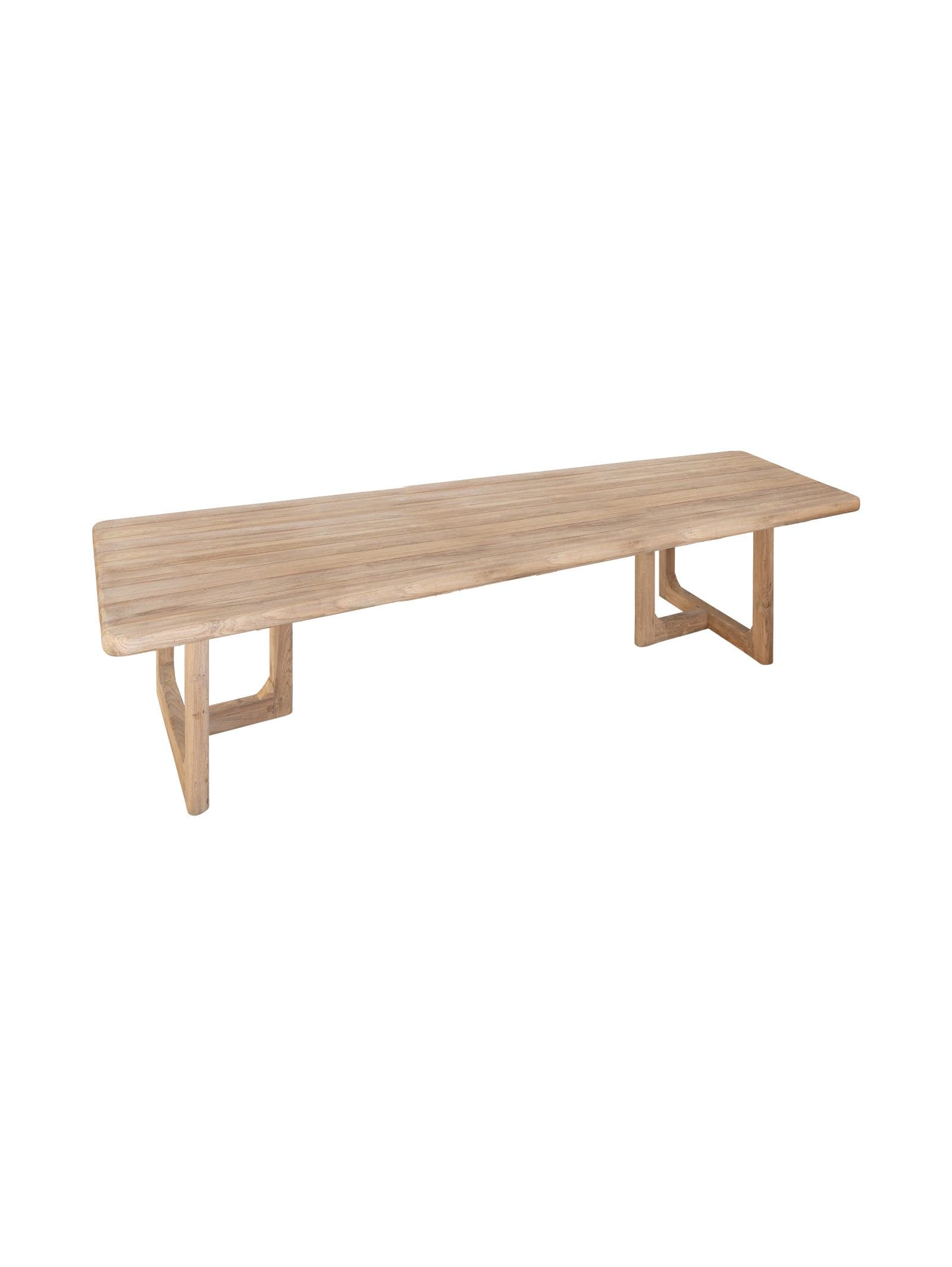 Osaka 12-Seater Teak Dining Table in Natura