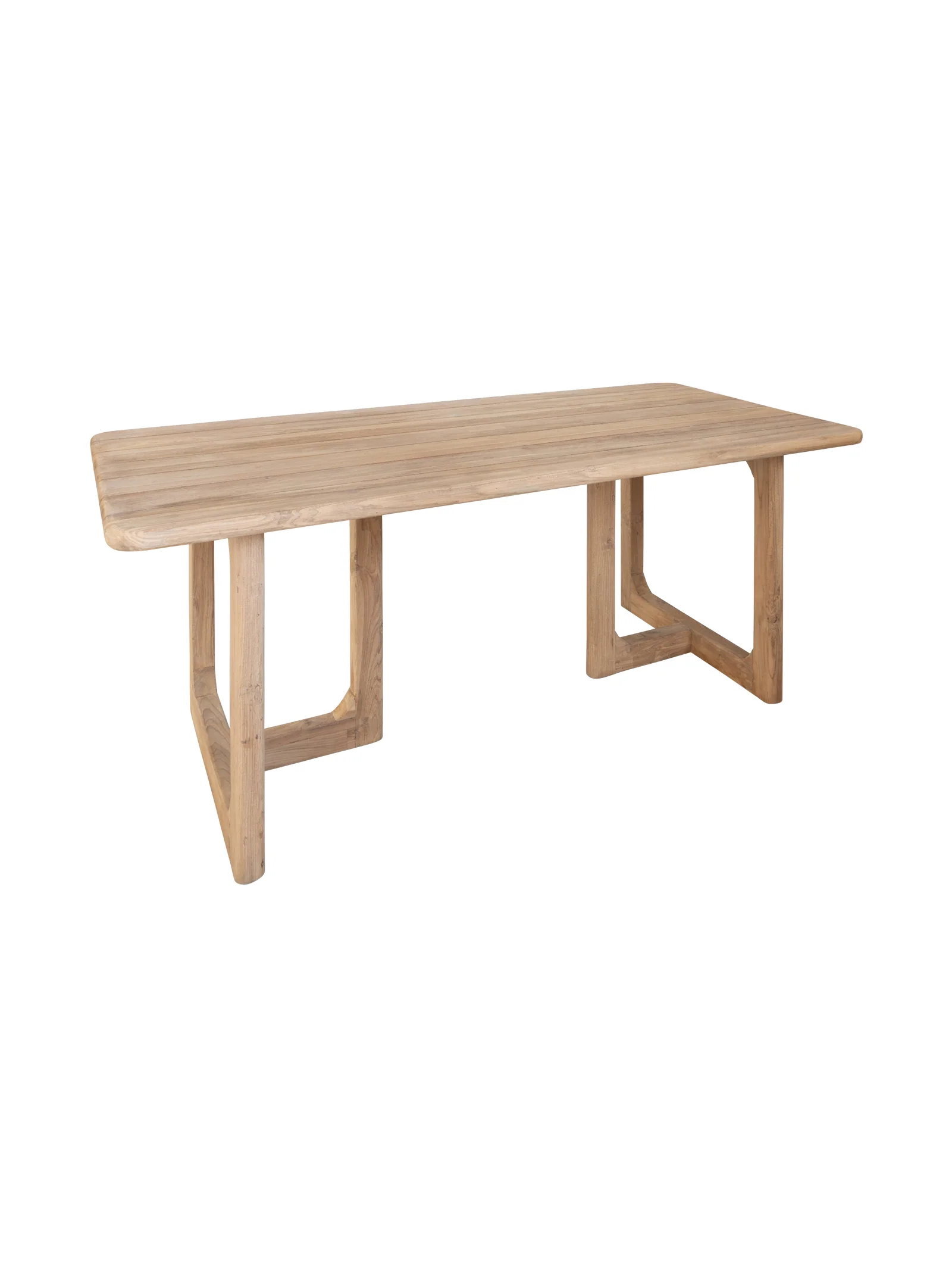Osaka 6-Seater Teak Dining Table in Natura