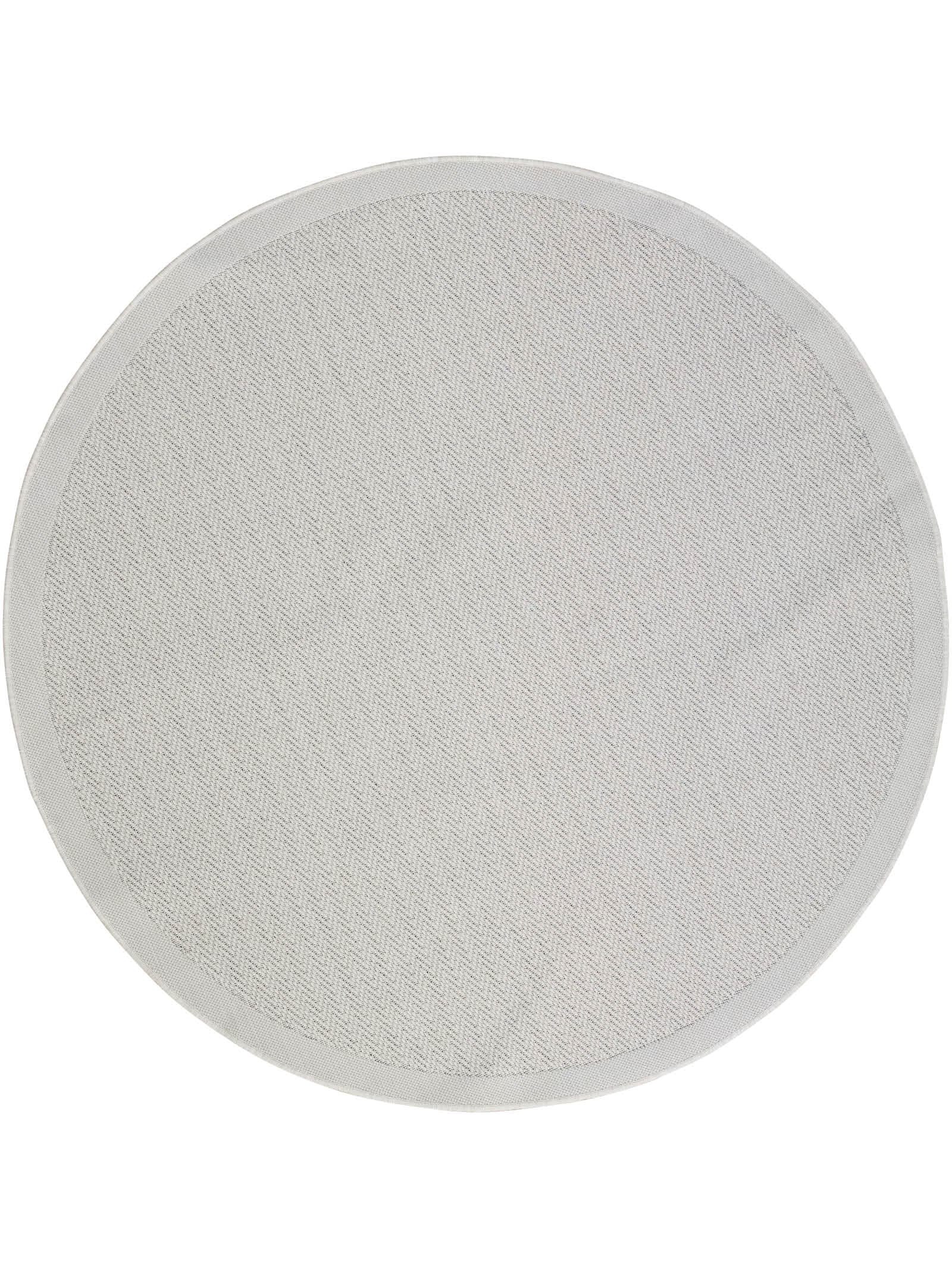 Outback Round Rug in Creme