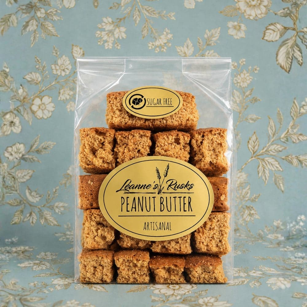 Peanut Butter Rusks (Sugar Free)