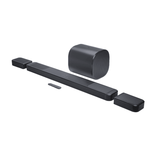 JBL BAR 1300MK2 11.1.4 Channel Soundbar With Detachable Surrounds, Dual 8” Subwoofer & Dolby Atmos - Black
