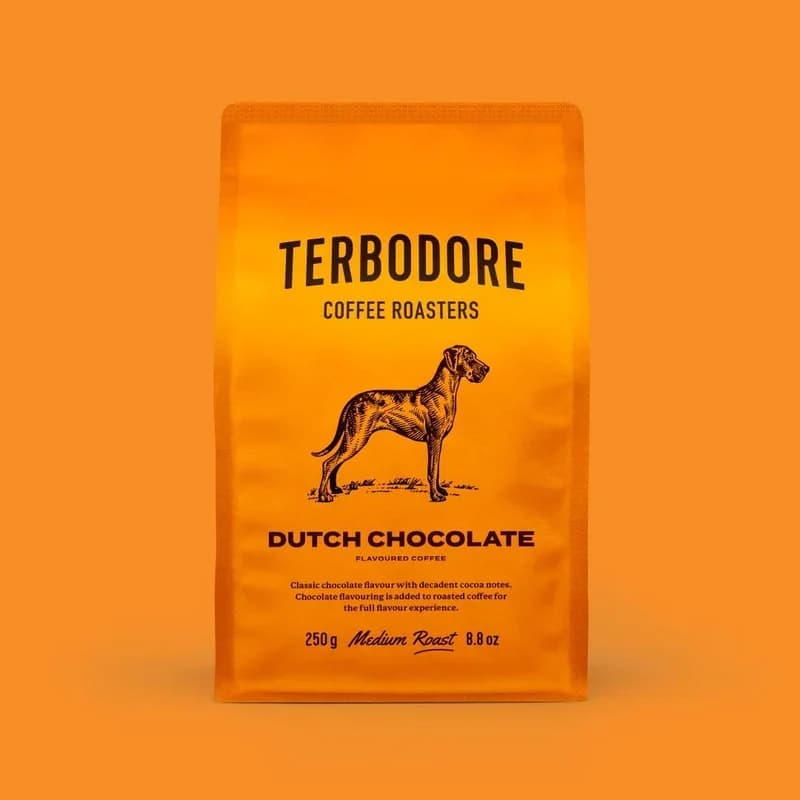 Terbodore 250g Coffee Beans - Dutch Chocolate