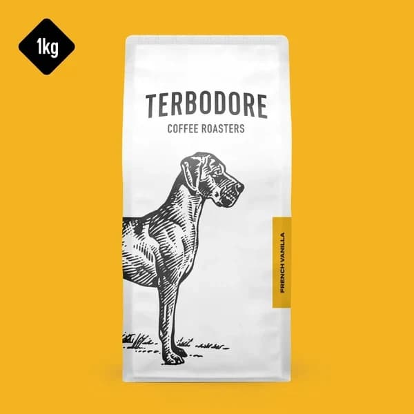 Terbodore 1kg Coffee Beans - French Vanilla