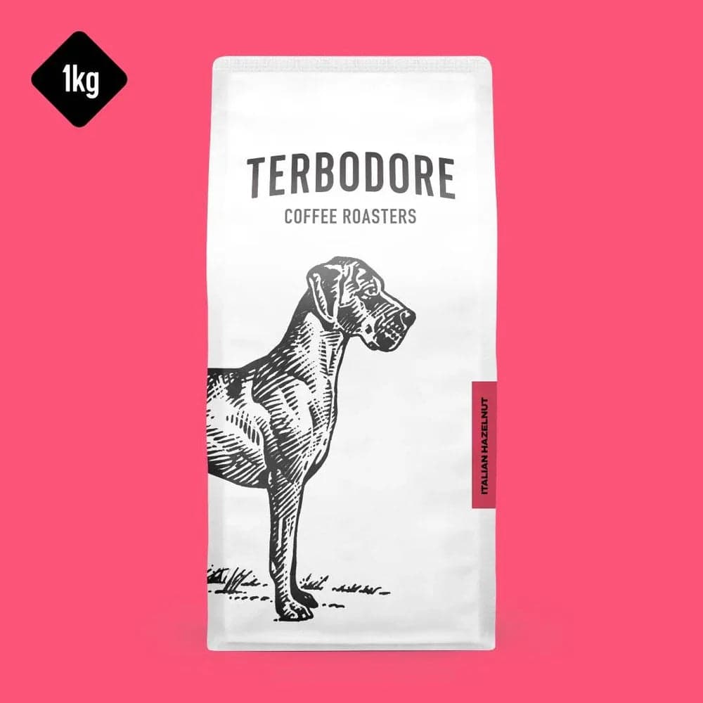 Terbodore 1kg Coffee Beans - Italian Hazelnut