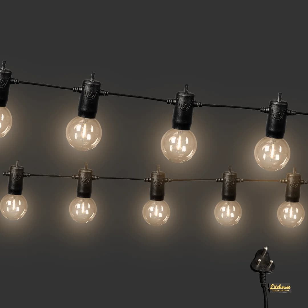 Plug-In Mini Bulb String Lights