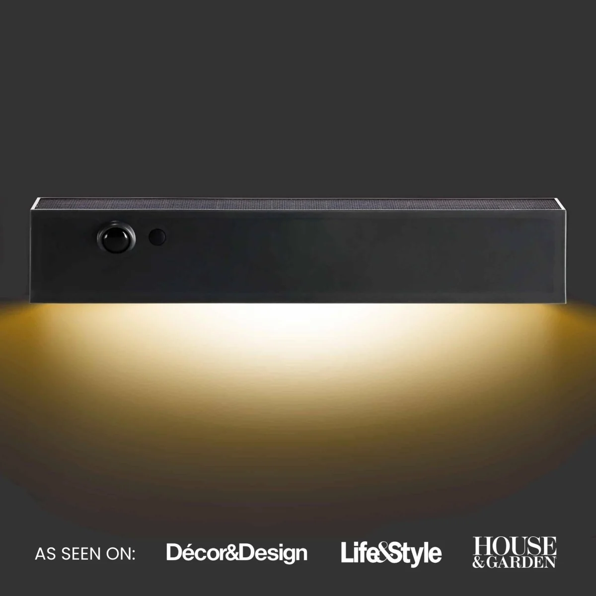Solar Wall Light with Motion Sensor