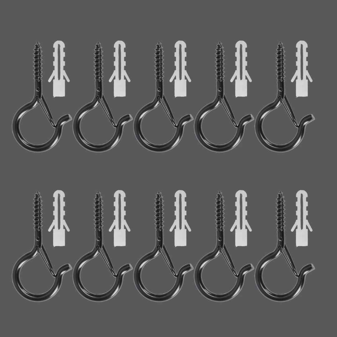 Stainless Steel Setup Hooks for Bulb String Lights - 20pc