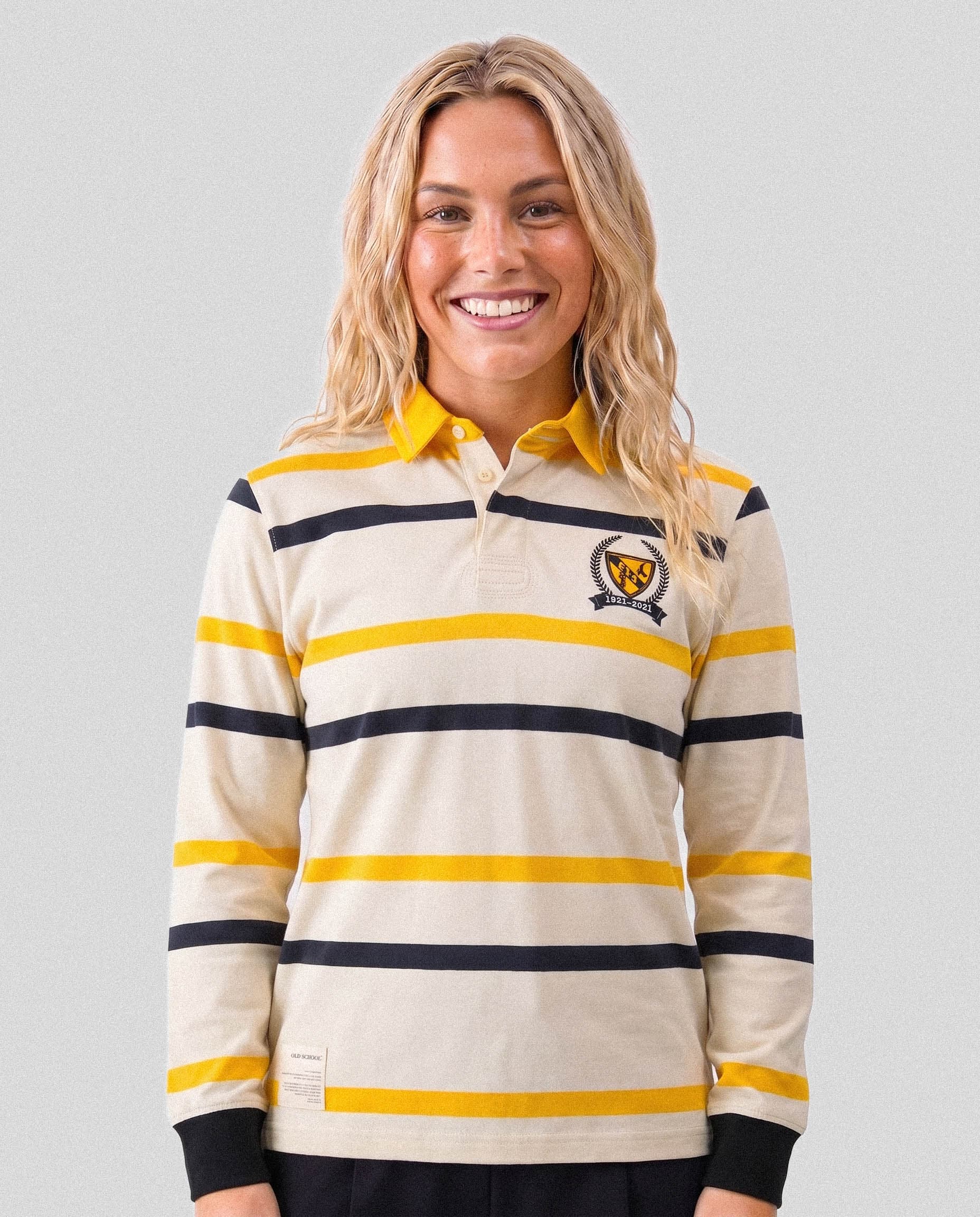 Schools Hoërskool Standerton Long Sleeve Rugby Jersey Yarn Dye Mixed