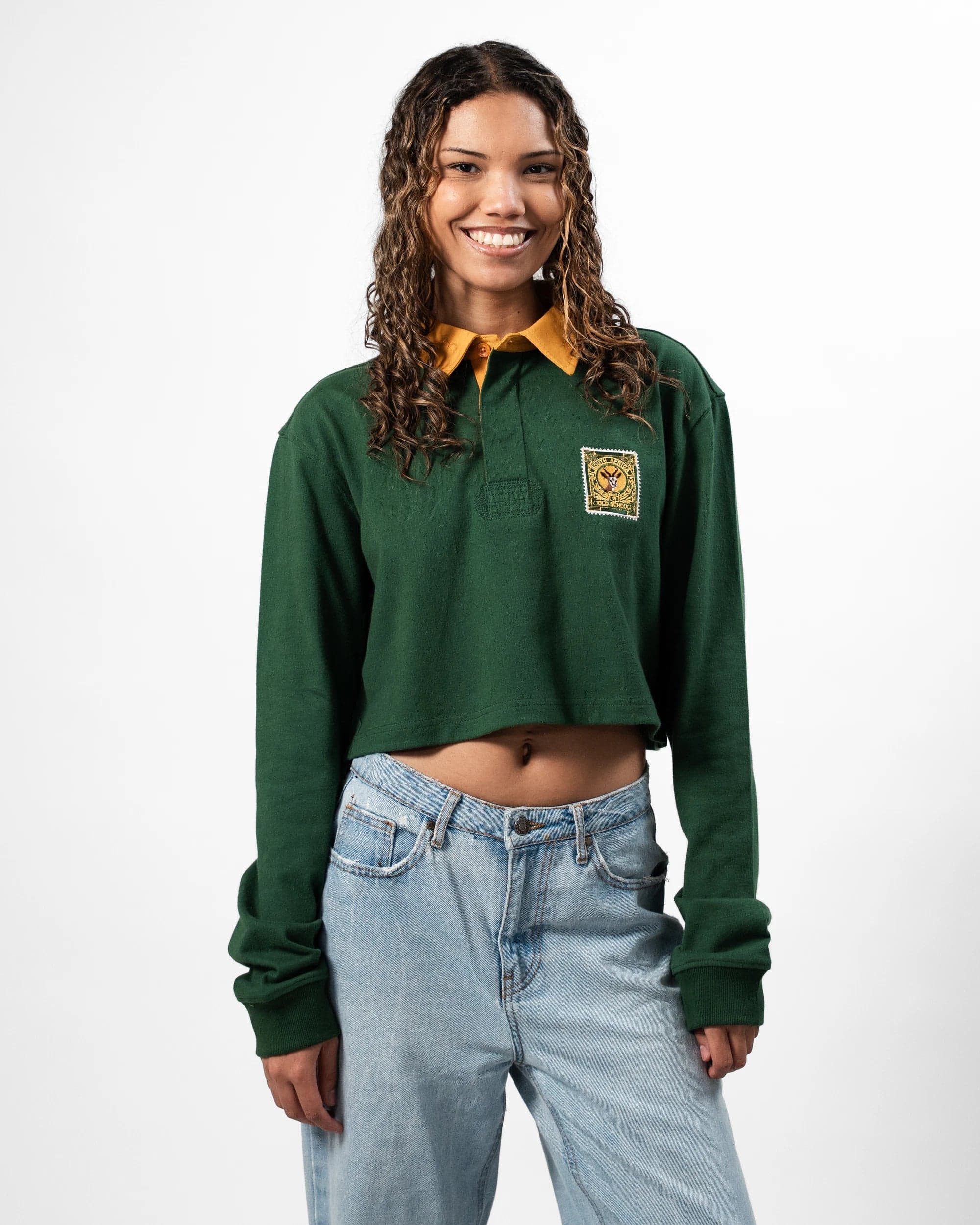 SA Supporters Crop Signature Rugby Jersey