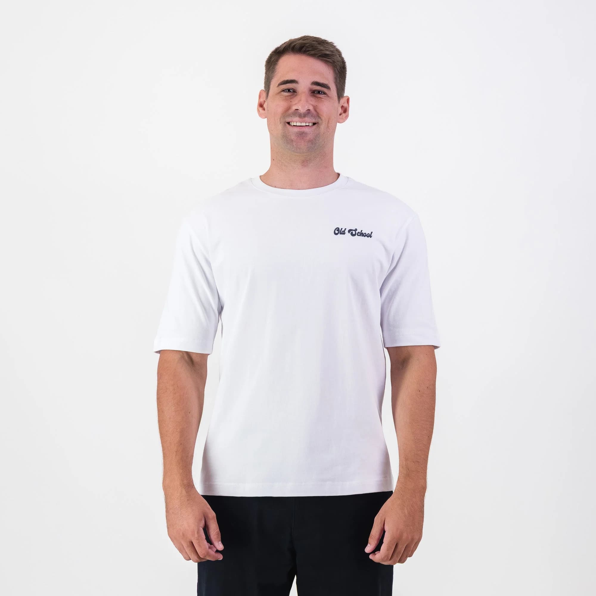 Old School Leisure Retro Football Artistic Relaxed T-shirt