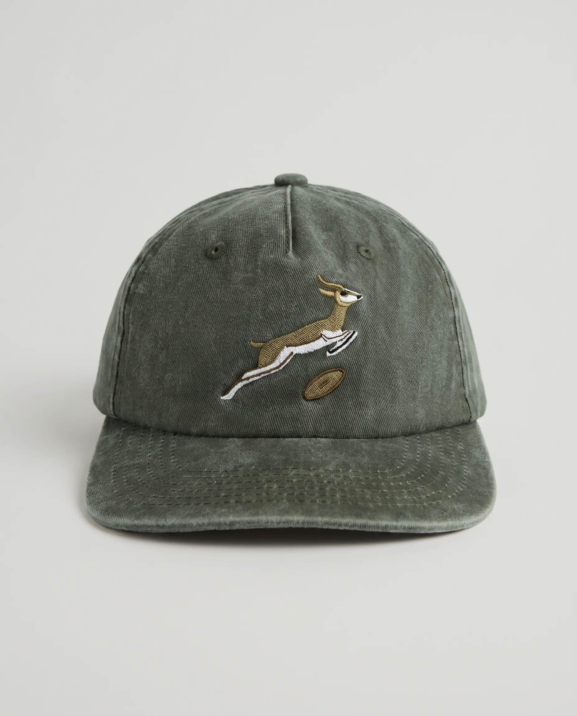 Springboks United Traditional Cap - Military Olive