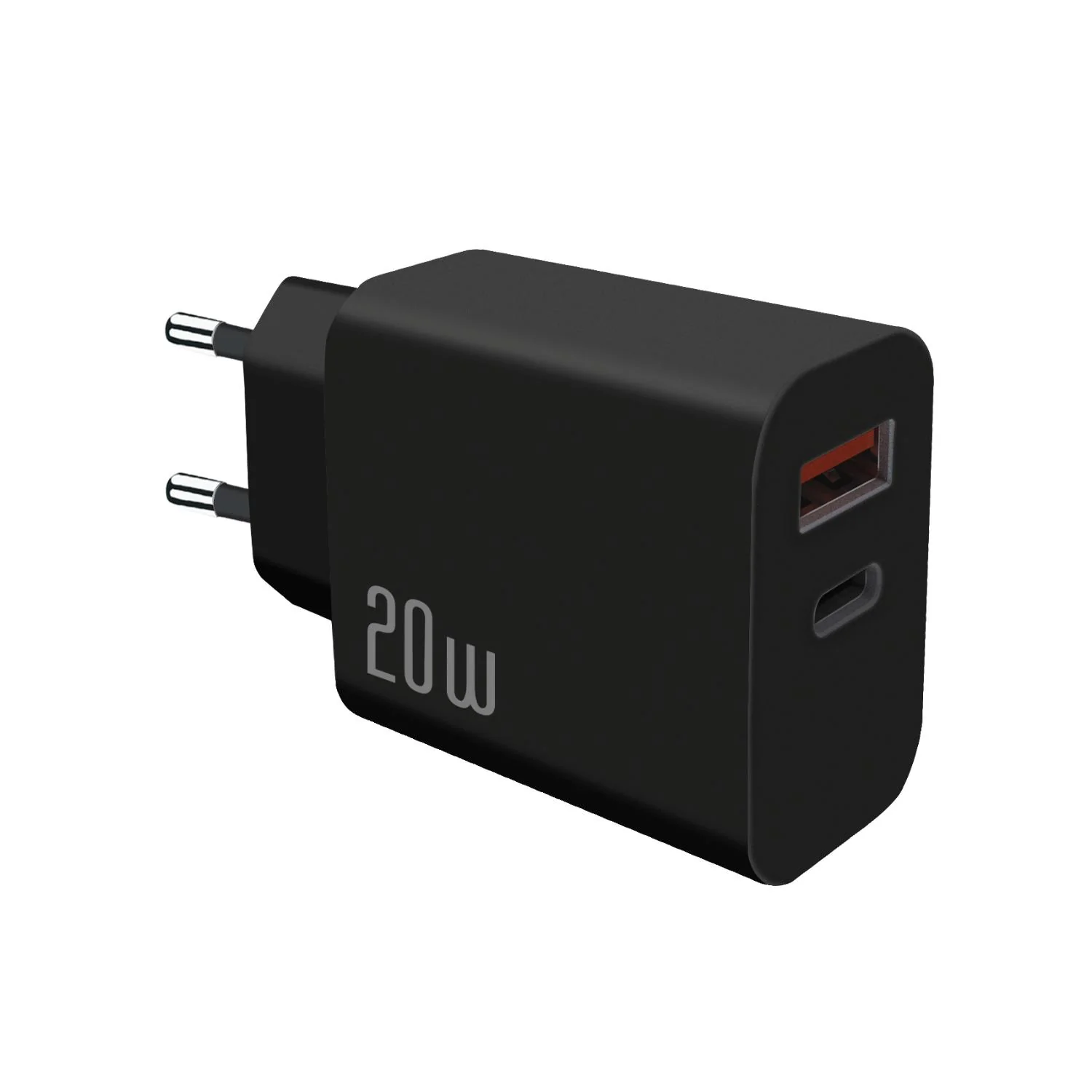 BIOND USB/Type-C PD Wall Charger 20W - Black (BGG-GRS-20W)