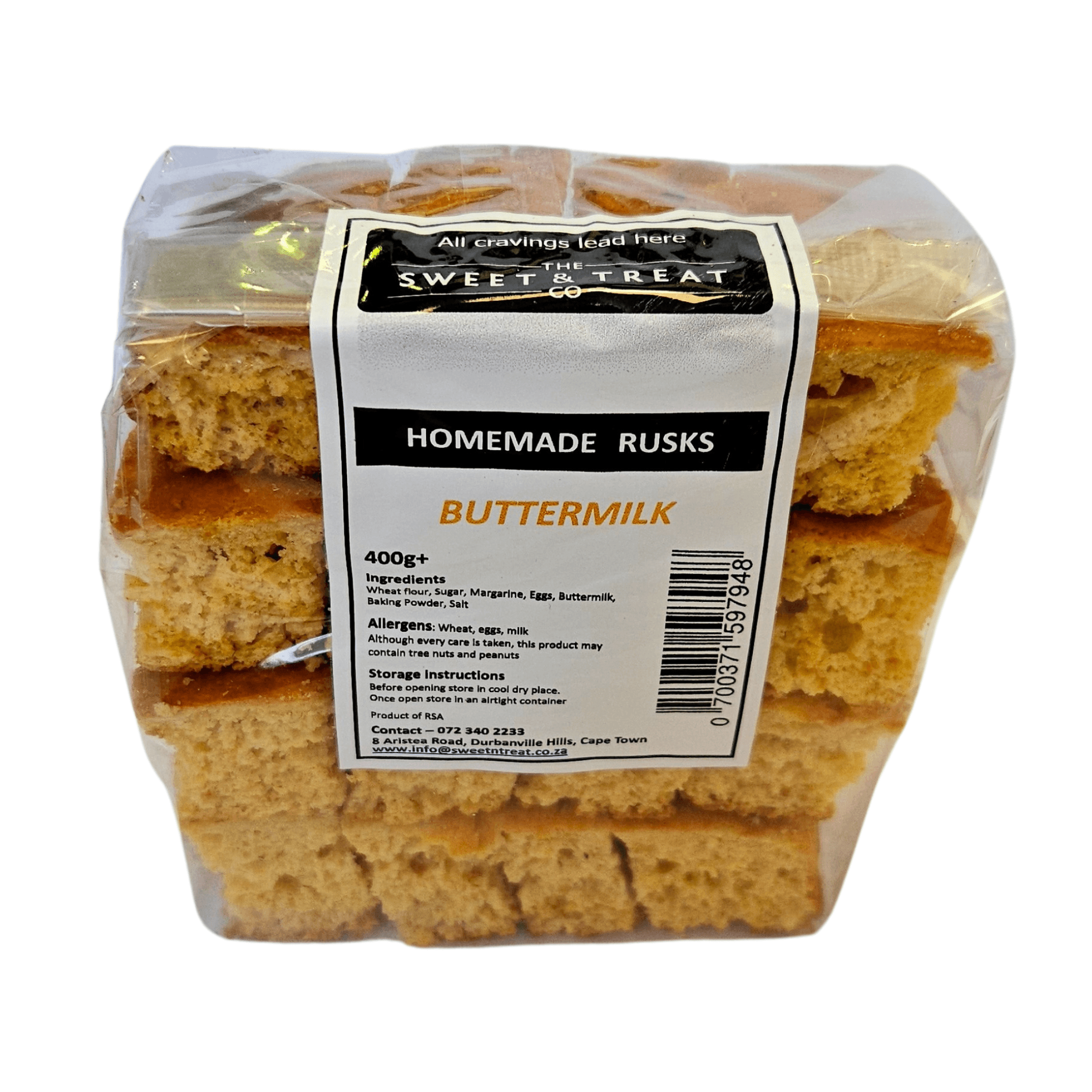 Sweet & Treat Buttermilk Rusks | 400g
