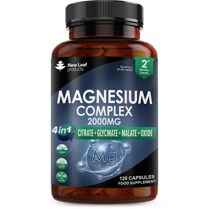 New Leaf Magnesium Complex 4 in 1 - 120 Capsules