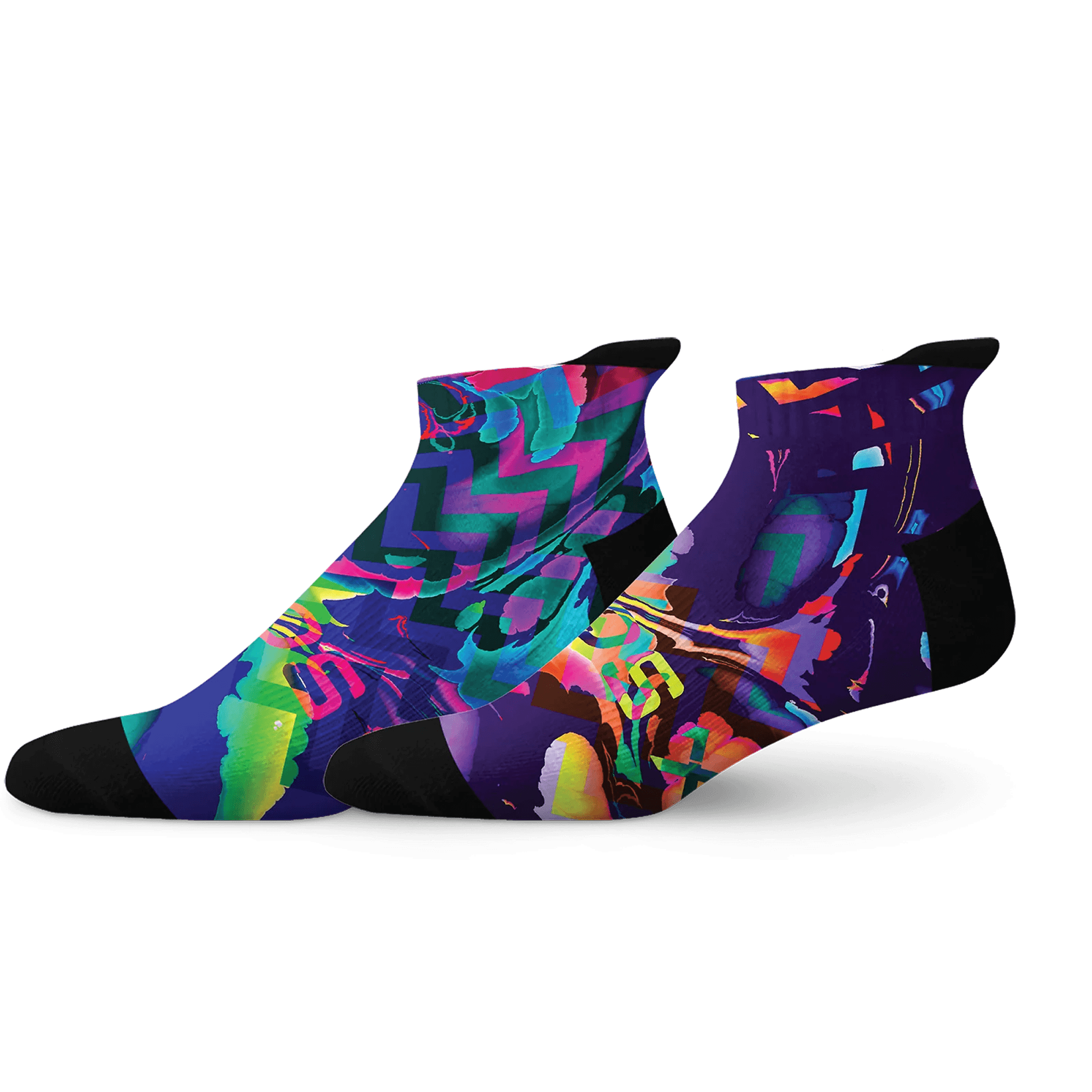 Colour Spill Tab Combo Socks