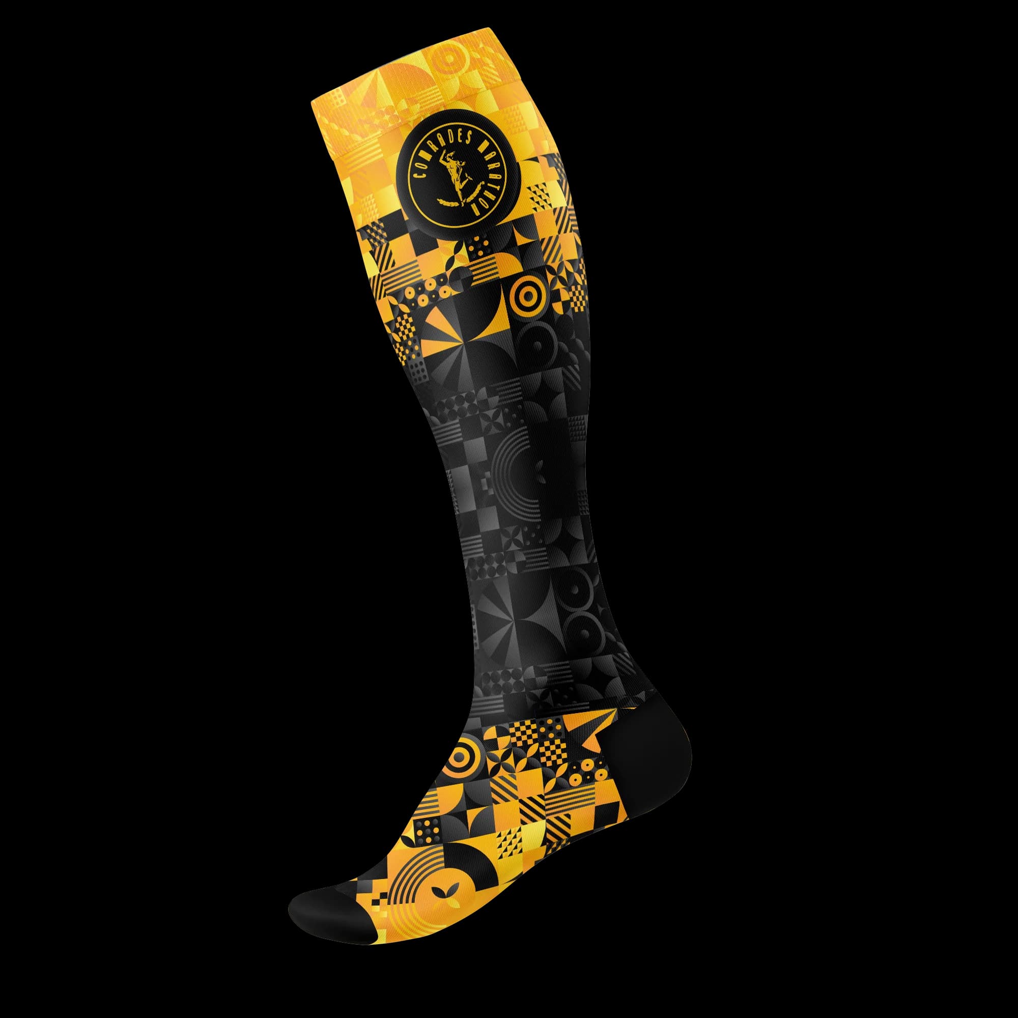 Comrades Marathon Yellow Knee High Socks