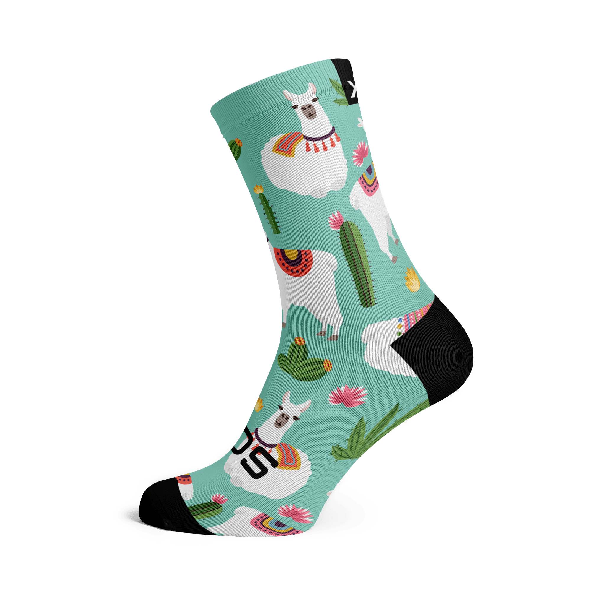 Llama Crew Socks