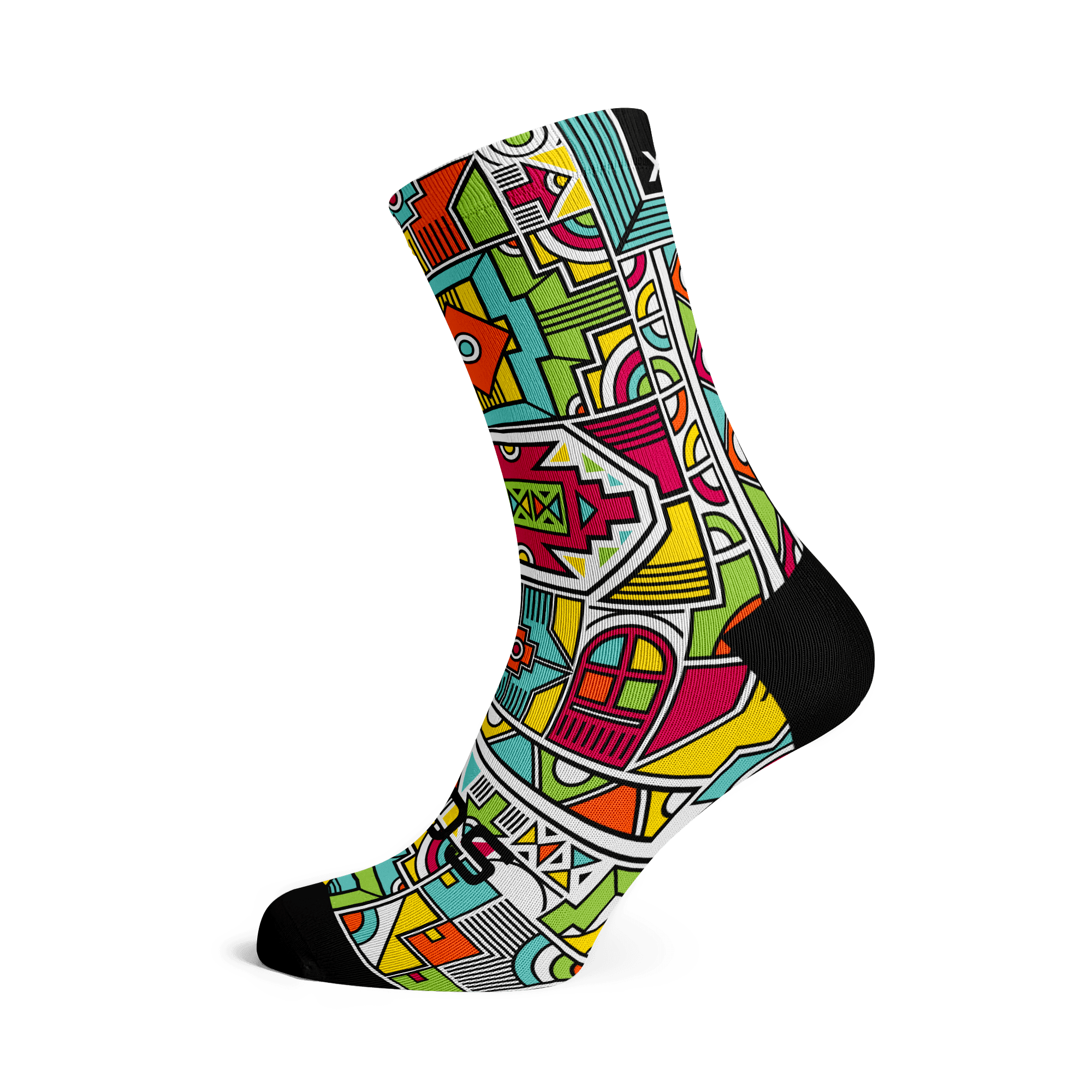 Ndebele 2.0 Heritage Crew Socks
