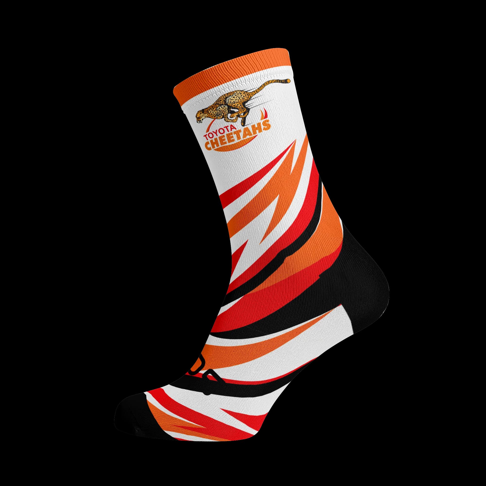 Cheetahs Blaze Rugby Crew Socks