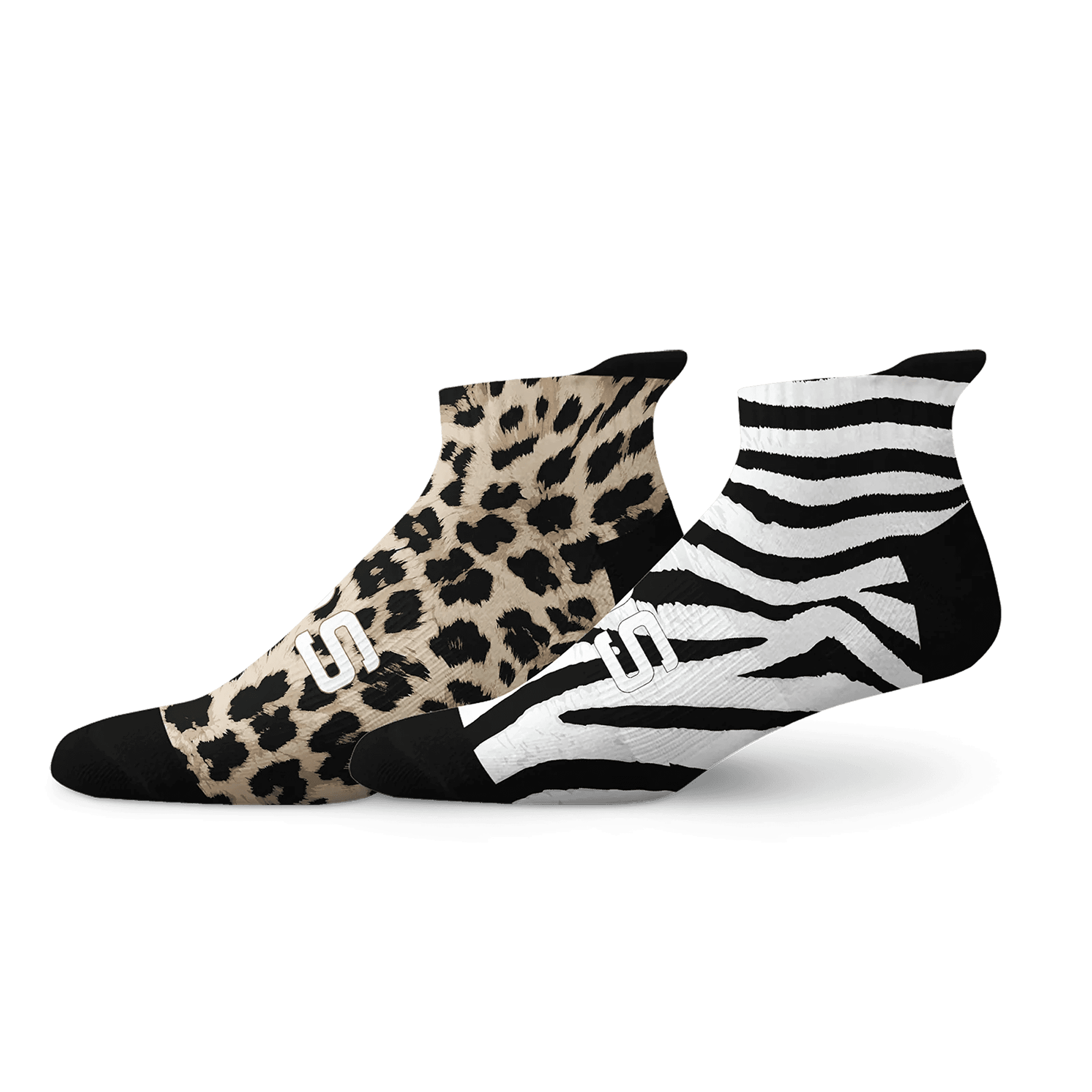 Wild Animals Tab Combo Socks