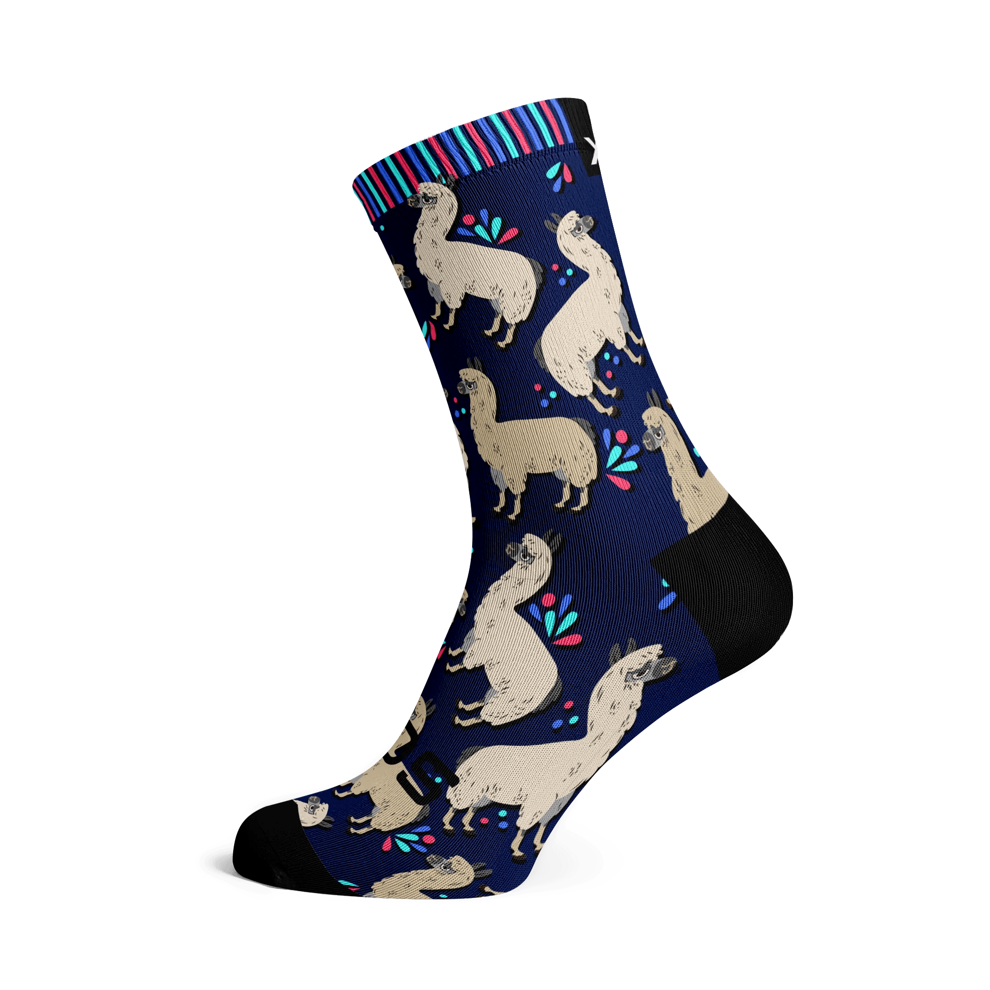 Alpacas Casual Crew Socks