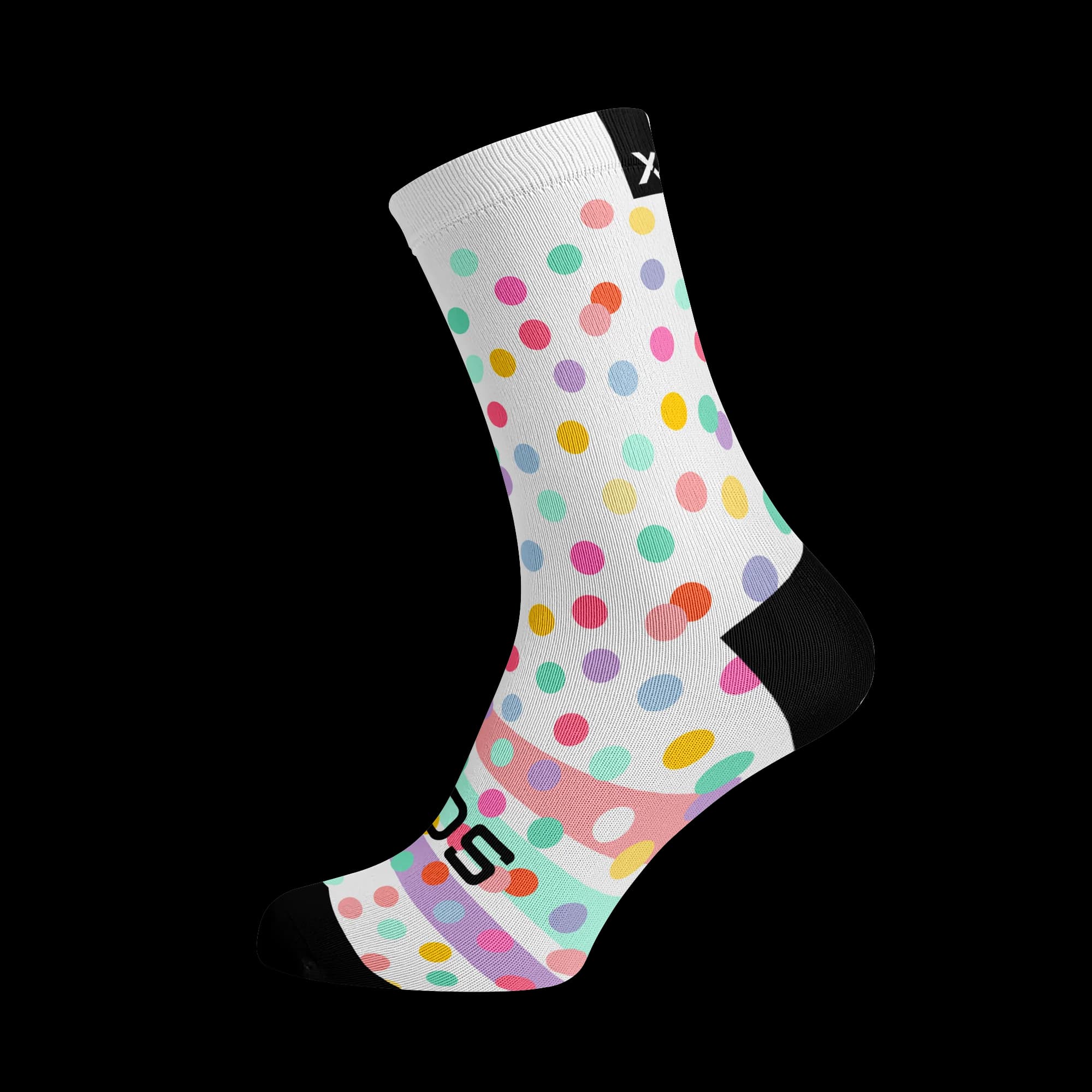 Dots Crew Socks