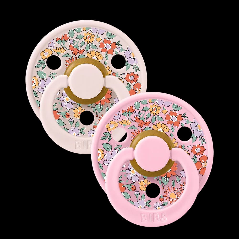 BIBS x LIBERTY Colour 2 Pack Oscar Meadow - Petal Mix