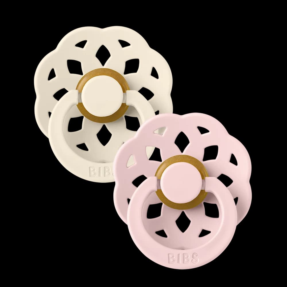 BIBS Boheme 2 Pack - Ivory/Blossom