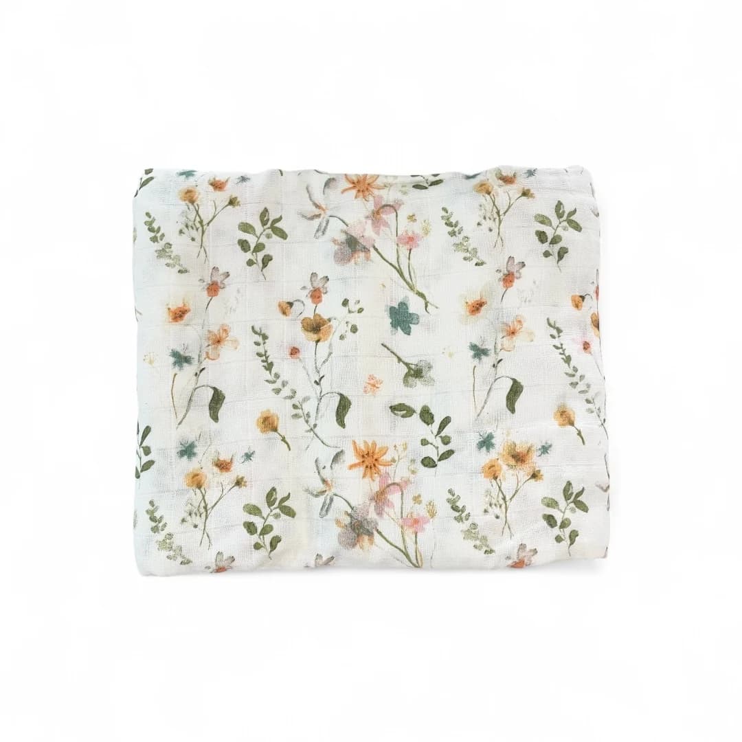 Wildflower Meadow - Bubbadue Baby Muslin