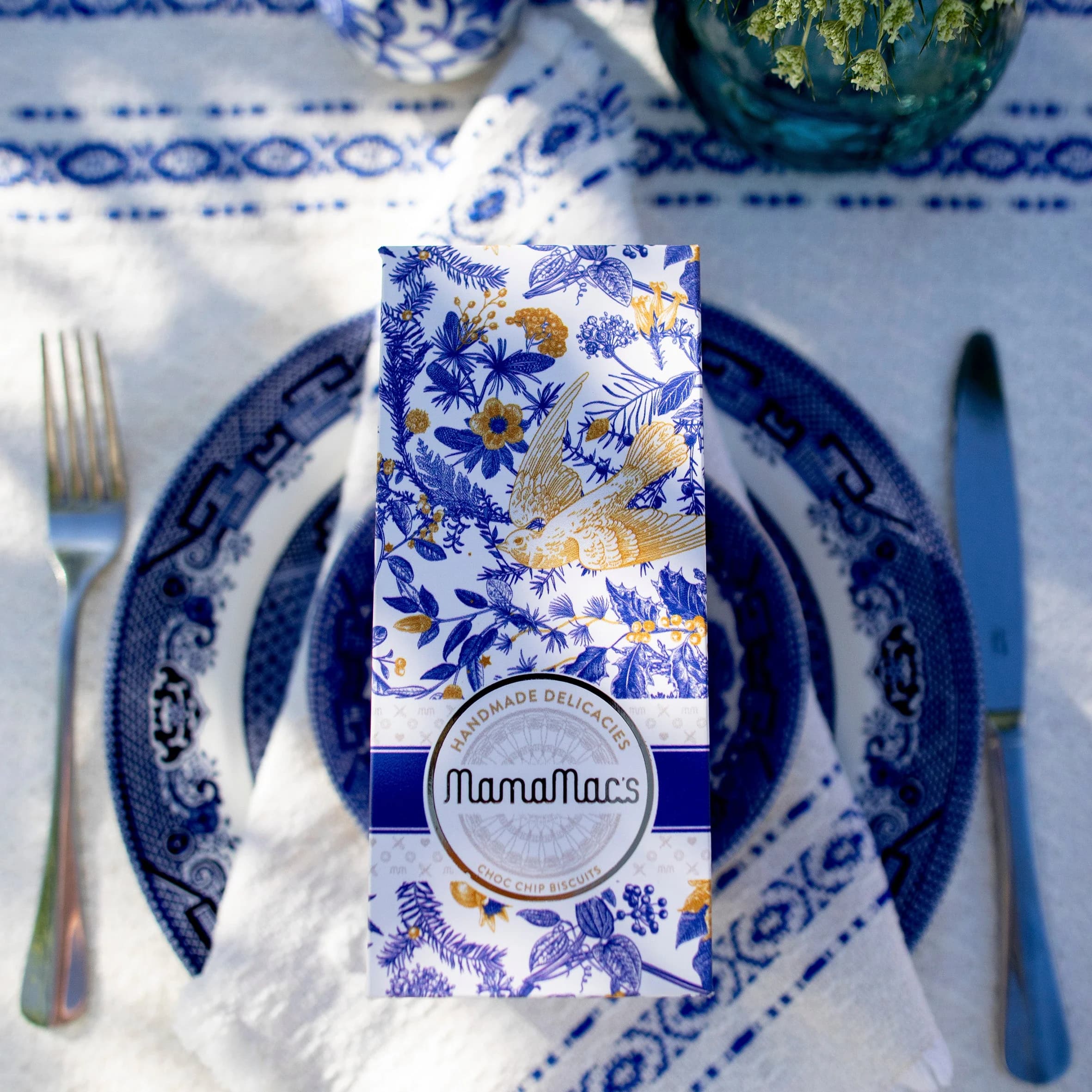 Beautiful Blue Gift Box