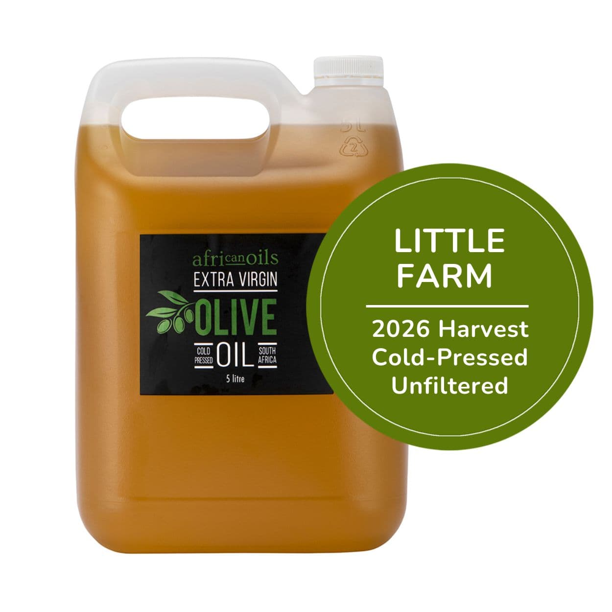 Little Farm Cold Pressed Unfiltered Extra Virgin Olive Oil - Harvest Date April 2026