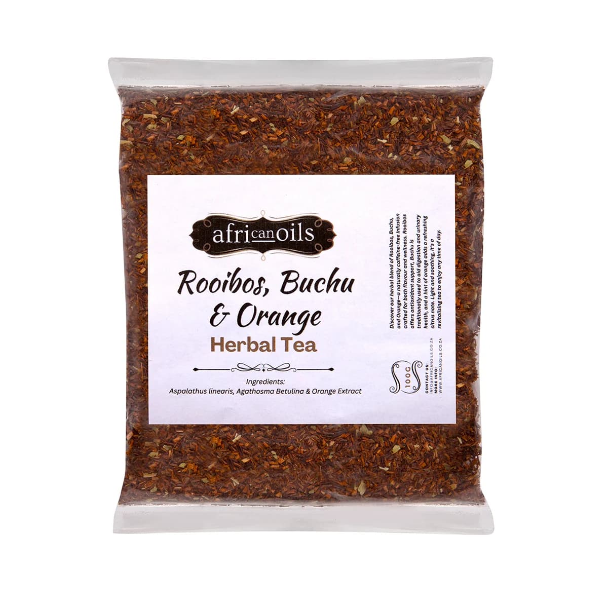 Rooibos, Orange Peel and Buchu Loose Leaf Tea