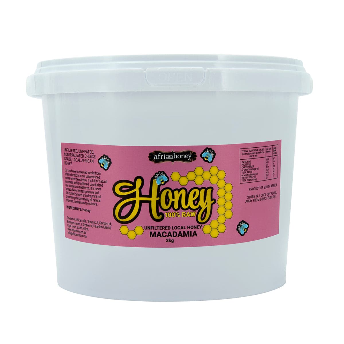 3kg Macadamia Honey