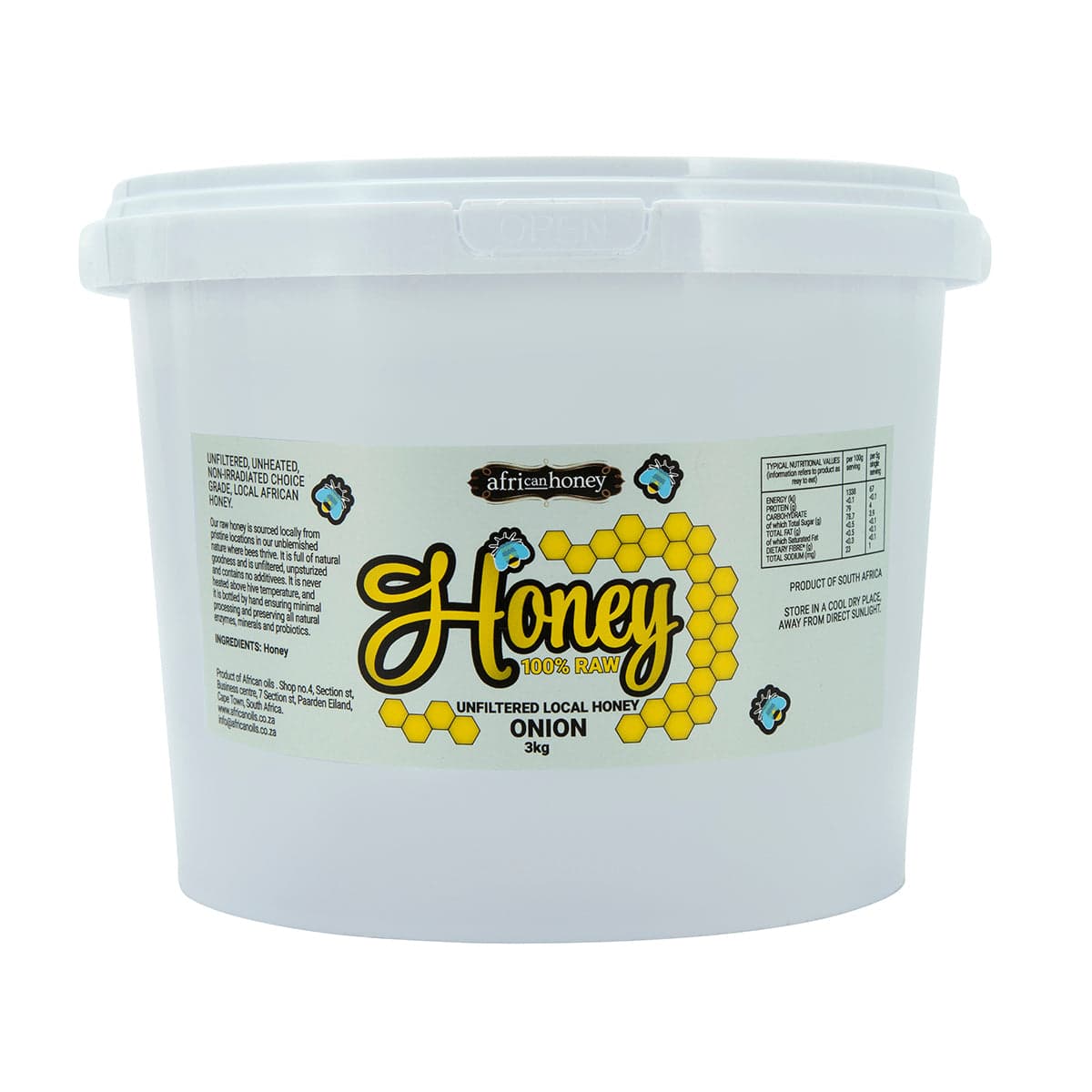 3kg Onion Blossom Honey