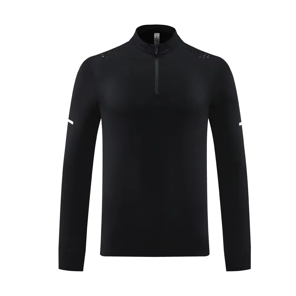 Long Sleeve Compression Zip Shirt