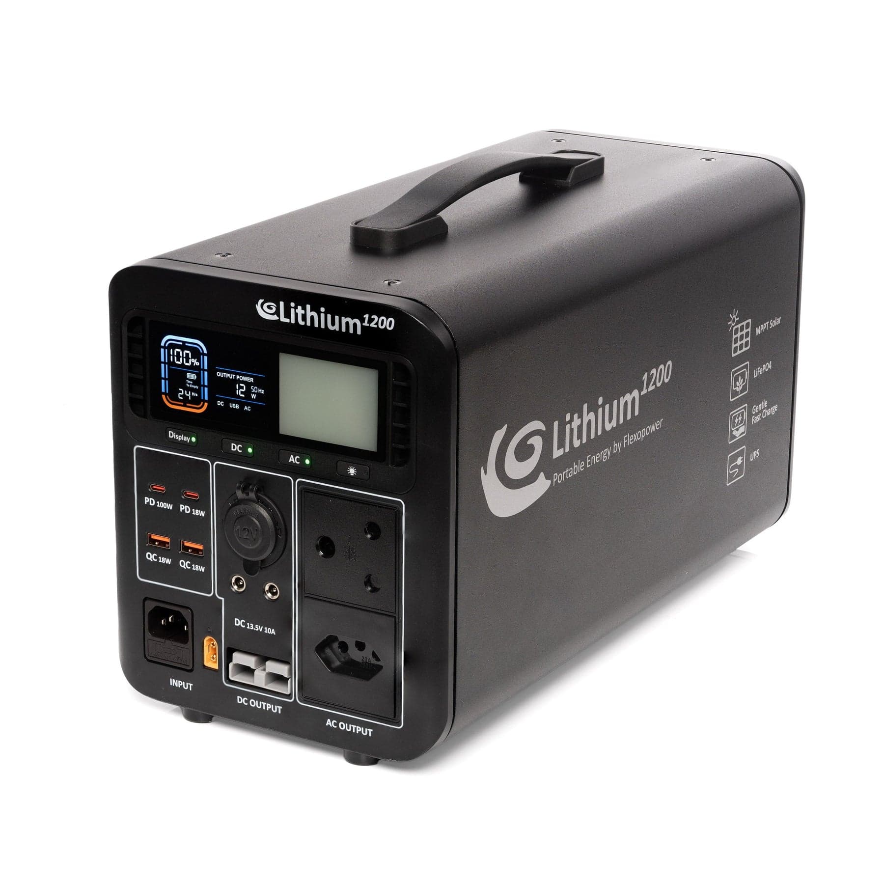 Flexopower Lithium 1200Wh Portable Power Station