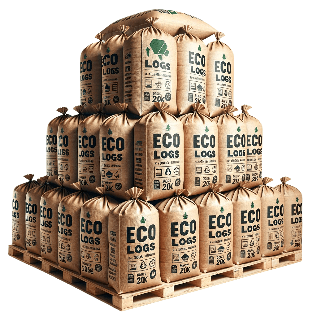 Eco Fire and Braai 360Kg Bulk Eco-Logs