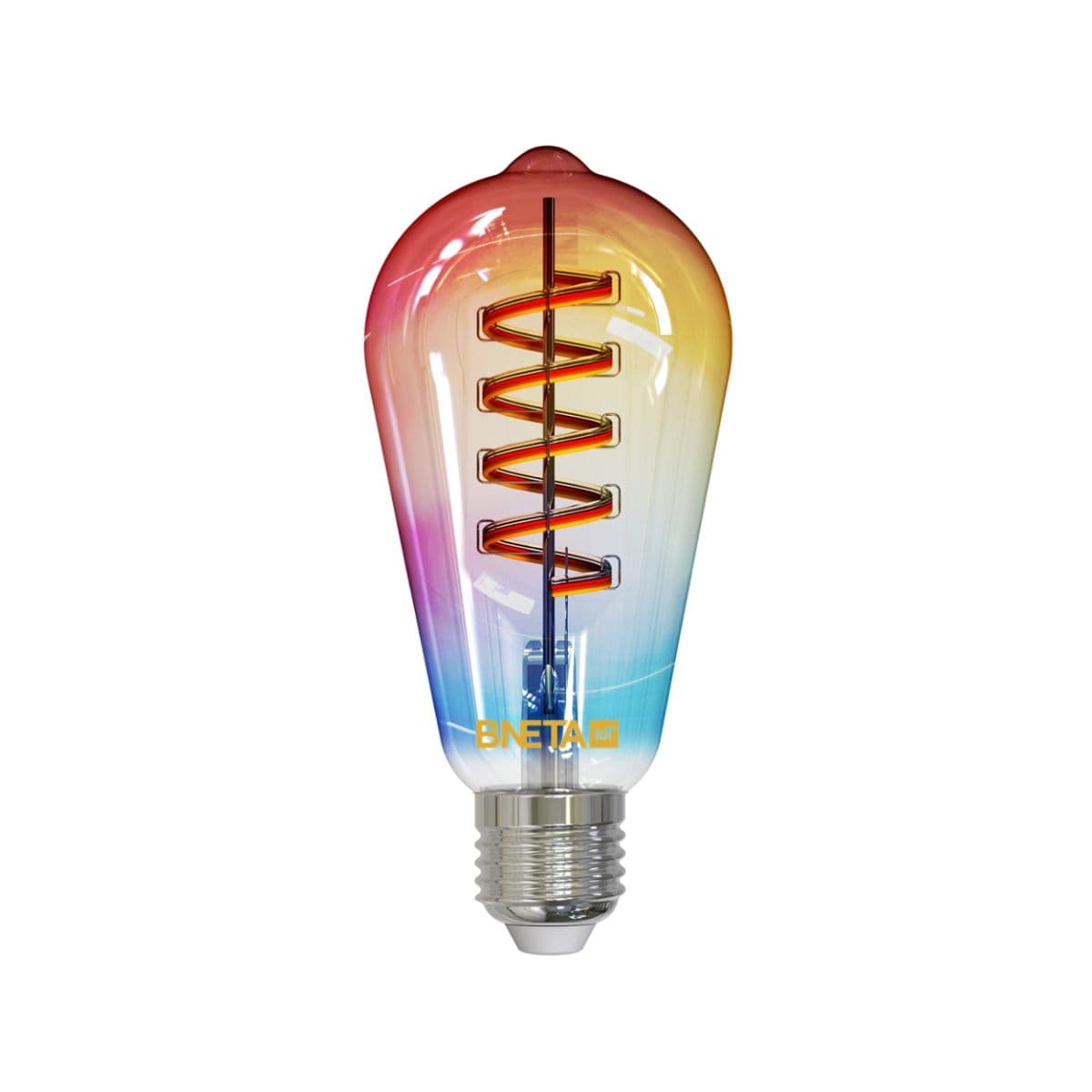 BNETA IoT Smart Filament WiFi Colour + Warm/Cool White LED Bulb (ST64C E27)