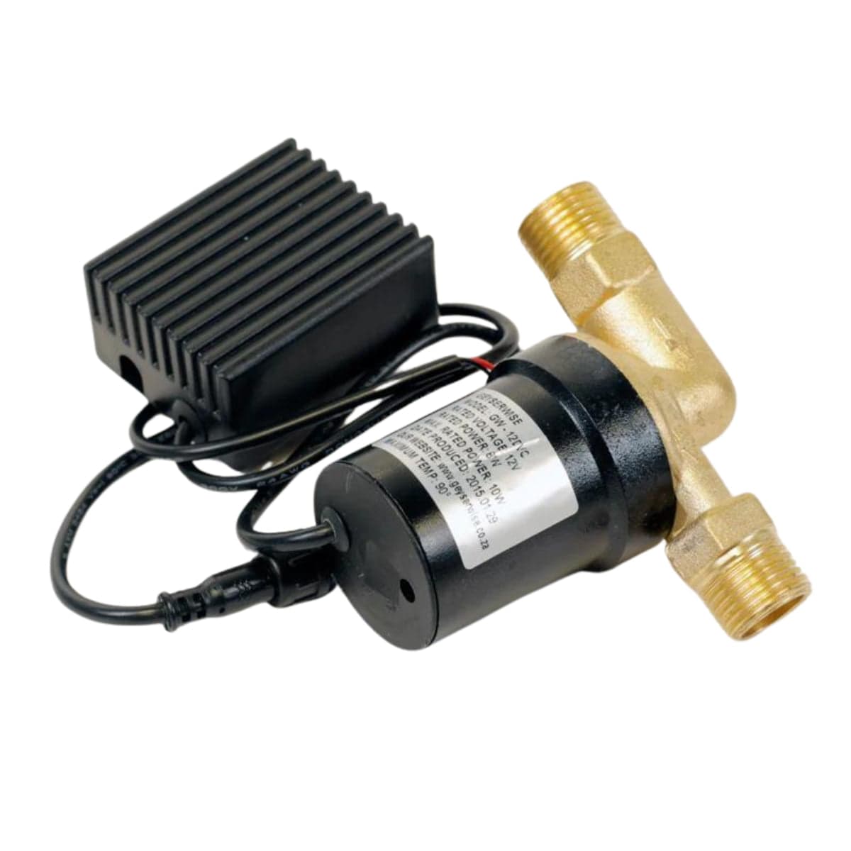 Geyserwise 12V Brushless Circulation Pump