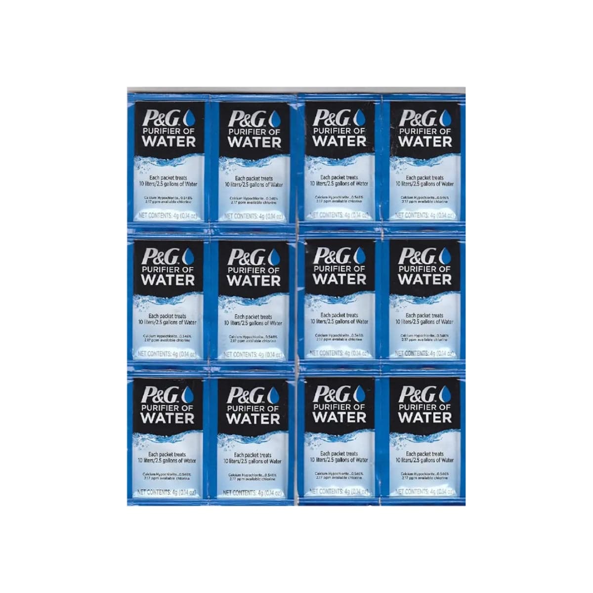 P&G Water Purifier Sachets - pack of 144