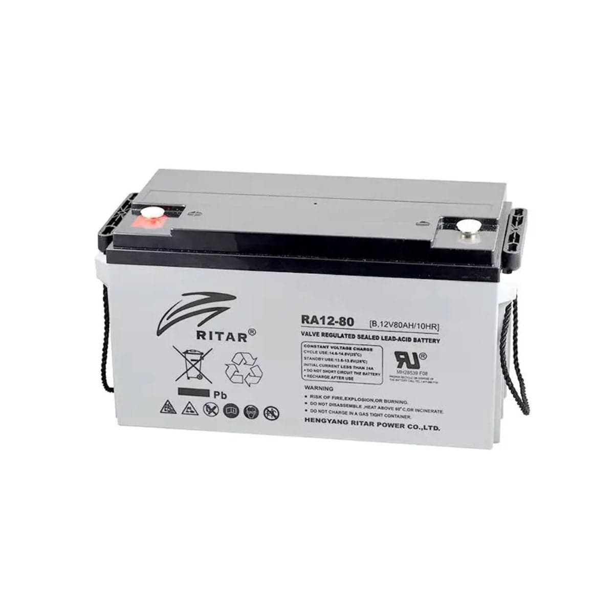 Ritar 80Ah 12V AGM Battery