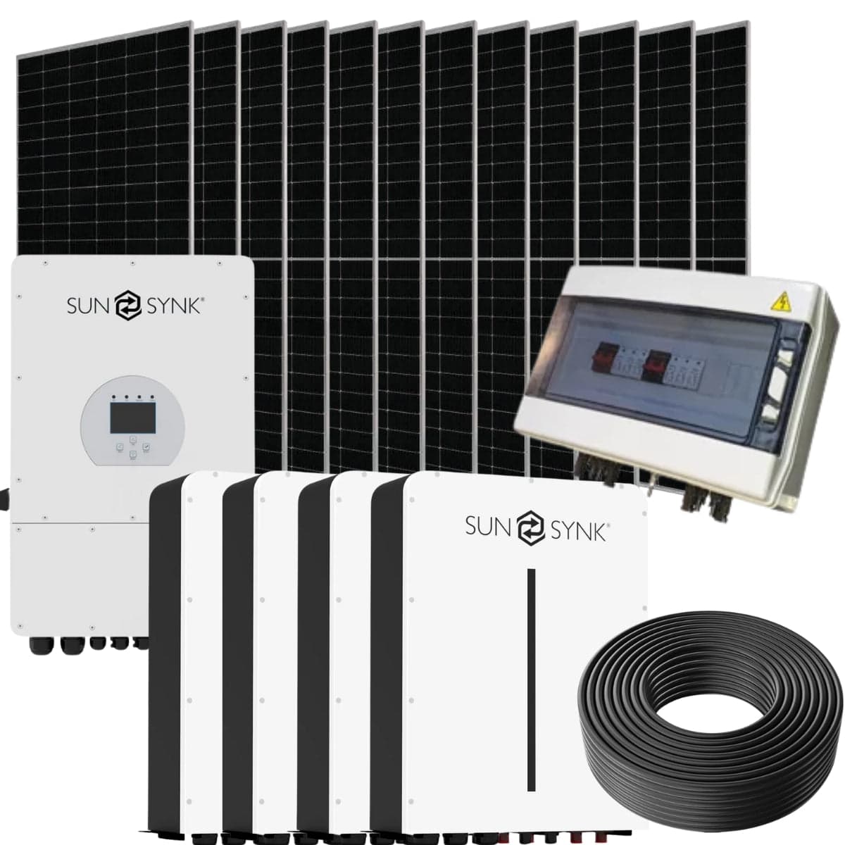 Sunsynk 12kW 20kWh 51.2V 3-Phase Hybrid System